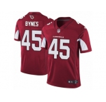 Men Nike Arizona Cardinals #45 Josh Bynes Red Team Color Vapor Untouchable Limited Player NFL Jersey
