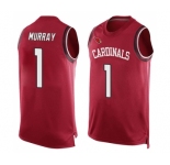Men's Arizona Cardinals #1 Kyler Murray Limited Red Player Name & Number Tank Top Football Jersey