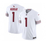 Men's Arizona Cardinals #1 Kyler Murray White Vapor Untouchable F.U.S.E. Limited Stitched Football Jersey