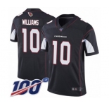 Men's Arizona Cardinals #10 Chad Williams Black Alternate Vapor Untouchable Limited Player 100th Season Football Jersey