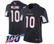 Men's Arizona Cardinals #10 Chad Williams Black Alternate Vapor Untouchable Limited Player 100th Season Football Jersey