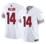 Men's Arizona Cardinals #14 Michael Wilson White 2025 F.U.S.E. Vapor Untouchable Limited Football Stitched Jersey
