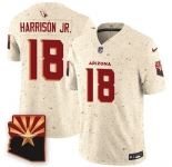 Men's Arizona Cardinals #18 Marvin Harrison Jr. 2025 F.U.S.E. “Rivalries” Vapor Untouchable Limited Football Stitched Jersey