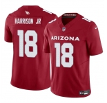 Men's Arizona Cardinals #18 Marvin Harrison Jr Red 2024 Draft F.U.S.E. Vapor Untouchable Limited Football Stitched Jersey