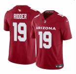 Men's Arizona Cardinals #19 Desmond Ridder Red 2024 F.U.S.E. Vapor Untouchable Limited Football Stitched Jersey