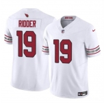 Men's Arizona Cardinals #19 Desmond Ridder White 2023 F.U.S.E. Vapor Untouchable Limited Football Stitched Jersey