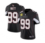 Men's Arizona Cardinals 2022 #99 J.J. Watt Black With 4-star C Patch Vapor Untouchable Limited Stitched NFL Jersey