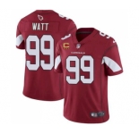 Men's Arizona Cardinals 2022 #99 J.J. Watt Red With 4-star C Patch Vapor Untouchable Limited Stitched NFL Jersey