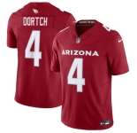 Men's Arizona Cardinals #4 Greg Dortch Red 2024 F.U.S.E. Vapor Untouchable Limited Stitched Football Jersey