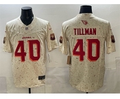 Men's Arizona Cardinals #40 Pat Tillman 2025 F.U.S.E. “Rivalries” Vapor Untouchable Limited Stitched Jersey