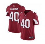 Men's Arizona Cardinals #40 Pat Tillman Red Team Color Vapor Untouchable Limited Player Football Jersey
