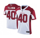 Men's Arizona Cardinals #40 Pat Tillman White Vapor Untouchable Limited Player Football Jersey