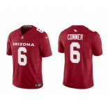 Men's Arizona Cardinals #6 James Conner Red 2023 F.U.S.E. Vapor Untouchable F.U.S.E. Limited Football Stitched Jersey