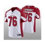 Men's Arizona Cardinals #76 Will Hernandez White Red Vapor Untouchable Stitched Football Jersey