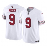 Men's Arizona Cardinals #9 Desmond Ridder White 2024 F.U.S.E. Vapor Untouchable Limited Football Stitched Jersey