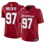 Men's Arizona Cardinals #97 Walter Nolen III Red 2025 Draft F.U.S.E. Vapor Untouchable Limited Football Stitched Jersey