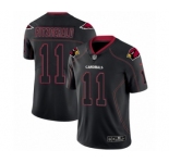 Men's Nike Arizona Cardinals #11 Larry Fitzgerald Limited Lights Out Black Rush NFL