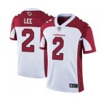 Men's Nike Arizona Cardinals #2 Andy Lee White Vapor Untouchable Limited Player NFL Jersey