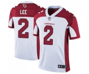 Men's Nike Arizona Cardinals #2 Andy Lee White Vapor Untouchable Limited Player NFL Jersey