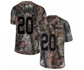 Men's Nike Arizona Cardinals #20 Deone Bucannon Limited Camo Rush Realtree NFL Jersey