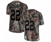 Men's Nike Arizona Cardinals #22 T. J. Logan Limited Camo Rush Realtree NFL Jersey