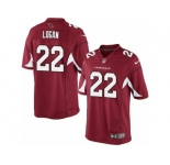 Men's Nike Arizona Cardinals #22 T. J. Logan Limited Red Team Color NFL Jersey