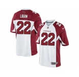 Men's Nike Arizona Cardinals #22 T. J. Logan Limited White NFL Jersey