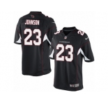 Men's Nike Arizona Cardinals #23 Chris Johnson Limited Black Alternate NFL Jersey