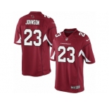 Men's Nike Arizona Cardinals #23 Chris Johnson Limited Red Team Color NFL Jersey