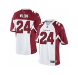 Men's Nike Arizona Cardinals #24 Adrian Wilson Limited White NFL Jersey