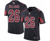 Men's Nike Arizona Cardinals #26 Brandon Williams Limited Black Rush Vapor Untouchable NFL Jersey