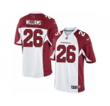 Men's Nike Arizona Cardinals #26 Brandon Williams Limited White NFL Jersey