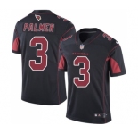 Men's Nike Arizona Cardinals #3 Carson Palmer Limited Black Rush Vapor Untouchable NFL Jersey