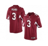 Men's Nike Arizona Cardinals #3 Carson Palmer Limited Red Team Color NFL Jersey