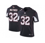 Men's Nike Arizona Cardinals #32 Tyrann Mathieu Vapor Untouchable Limited Black Alternate NFL Jersey