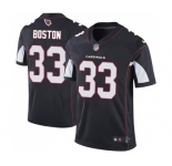 Men's Nike Arizona Cardinals #33 Tre Boston Black Alternate Vapor Untouchable Limited Player NFL Jersey