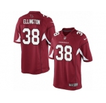 Men's Nike Arizona Cardinals #38 Andre Ellington Limited Red Team Color NFL Jersey