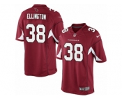 Men's Nike Arizona Cardinals #38 Andre Ellington Limited Red Team Color NFL Jersey
