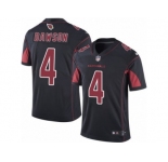 Men's Nike Arizona Cardinals #4 Phil Dawson Limited Black Rush NFL Jersey
