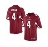 Men's Nike Arizona Cardinals #4 Phil Dawson Limited Red Team Color NFL Jersey