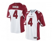 Men's Nike Arizona Cardinals #4 Phil Dawson Limited White NFL Jersey