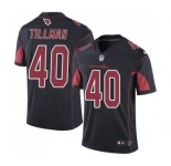 Men's Nike Arizona Cardinals #40 Pat Tillman Limited Black Rush Vapor Untouchable NFL Jersey