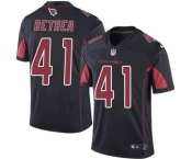 Men's Nike Arizona Cardinals #41 Antoine Bethea Limited Black Rush Vapor Untouchable NFL Jersey