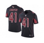 Men's Nike Arizona Cardinals #41 Marcus Cooper Limited Black Rush NFL Jersey