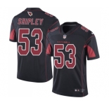 Men's Nike Arizona Cardinals #53 A.Q. Shipley Limited Black Rush Vapor Untouchable NFL Jersey