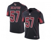 Men's Nike Arizona Cardinals #57 Alex Okafor Limited Black Rush NFL Jersey