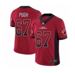 Men's Nike Arizona Cardinals #67 Justin Pugh Limited Red Rush Drift Fashion NFL Jersey