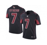 Men's Nike Arizona Cardinals #7 Chandler Catanzaro Limited Black Rush NFL Jersey