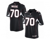 Men's Nike Arizona Cardinals #70 Bobby Massie Limited Black Alternate NFL Jersey