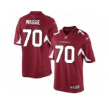 Men's Nike Arizona Cardinals #70 Bobby Massie Limited Red Team Color NFL Jersey